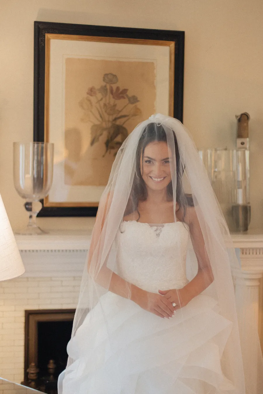 Candid family portrait before the ceremony — David and Katia wedding