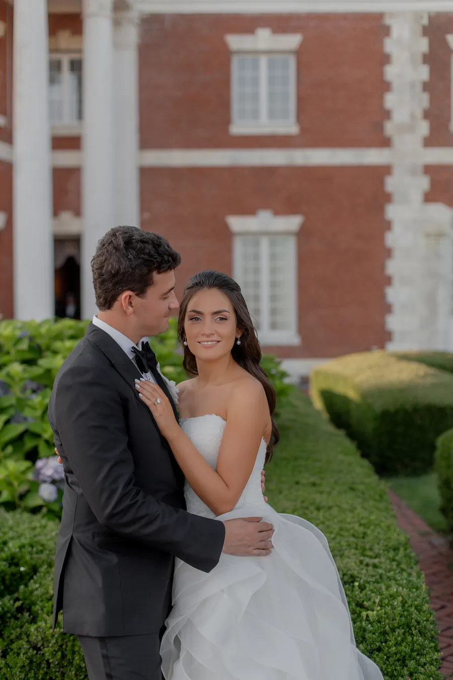 Bridesmaids celebrating after the ceremony — David and Katia wedding